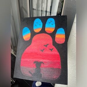 The Dog and The Sunset